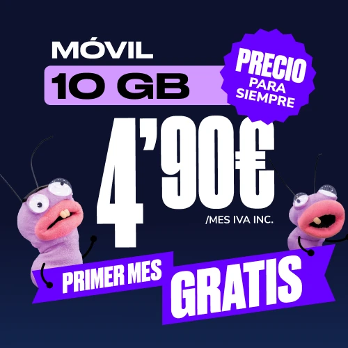 Tarifa Móvil Finetwork 10GB